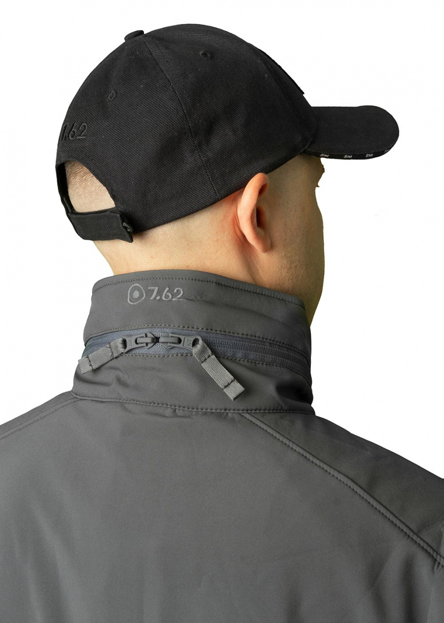 Фантом тактическая куртка 7.62, софтшелл, серый