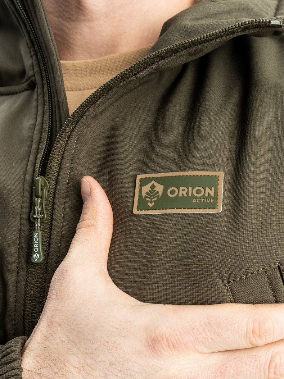 Свелл костюм с полукомбинезоном ORION Active, демисезонный, полофлис, хаки
