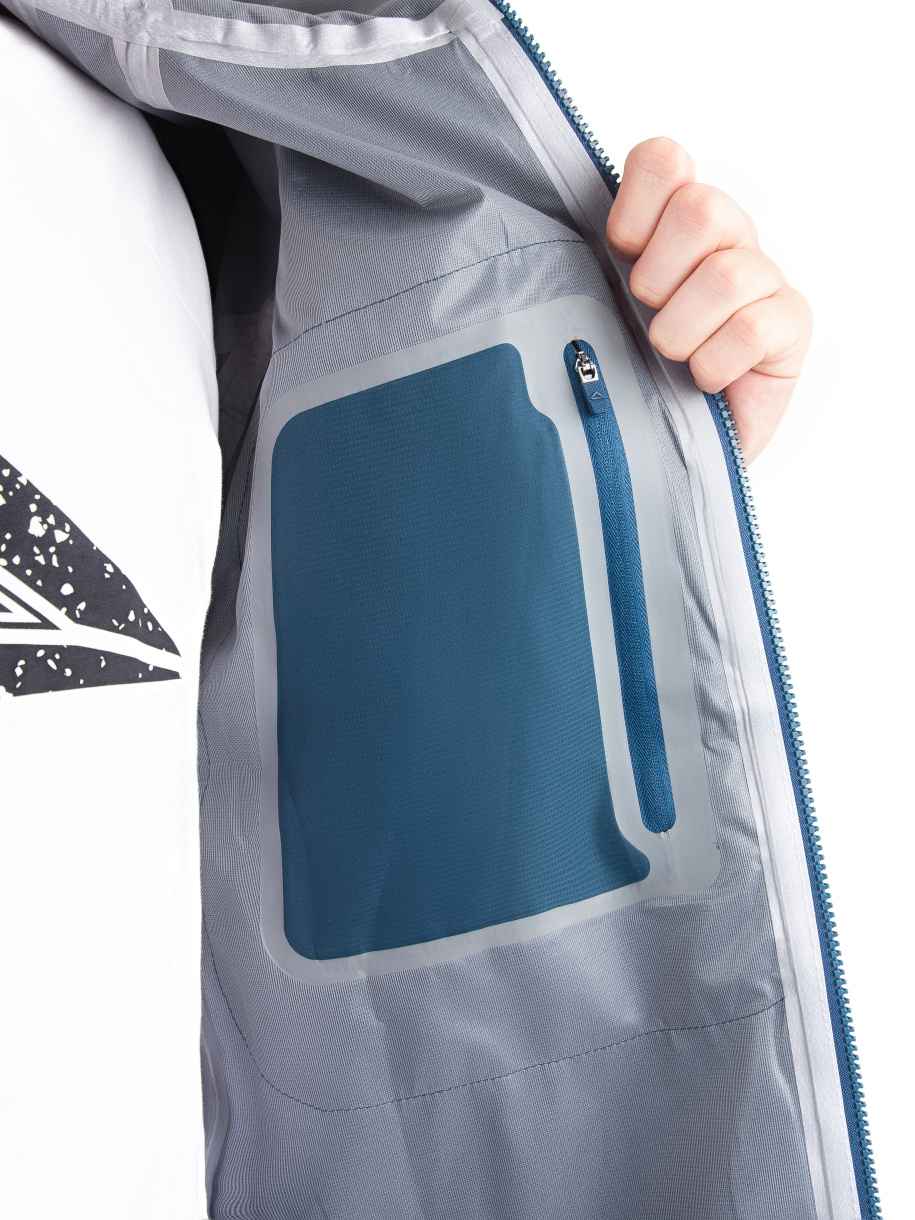 Корбу мембранная куртка PAYER, синий океан